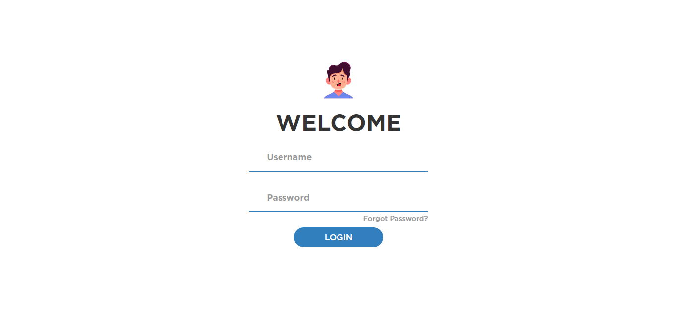 An illustrated Login Page built using  Html, CSS and JavaScript.
